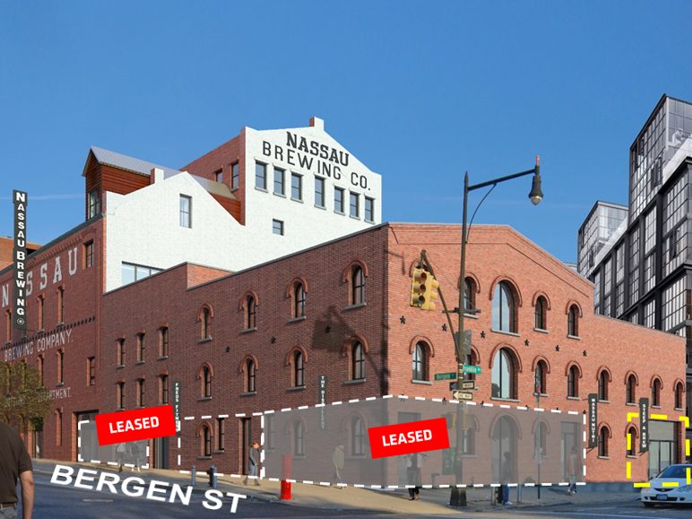 1,142 SF Retail for Lease at Nassau Brewing Co.