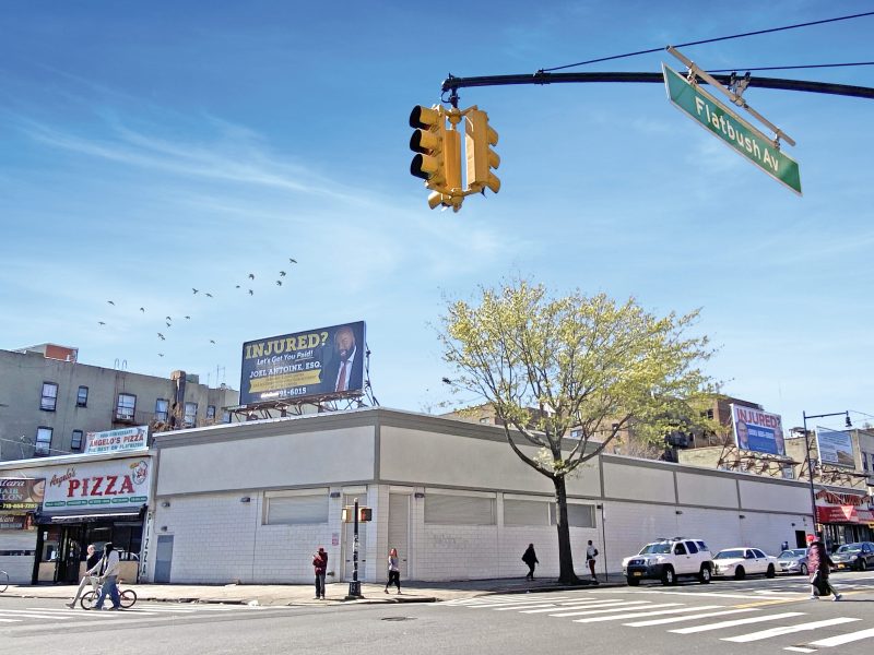Corner property at 1070 Flatbush Ave