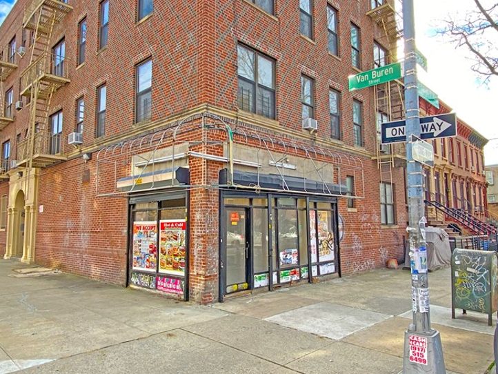 650 SF Corner Retail Space in Bed Stuy