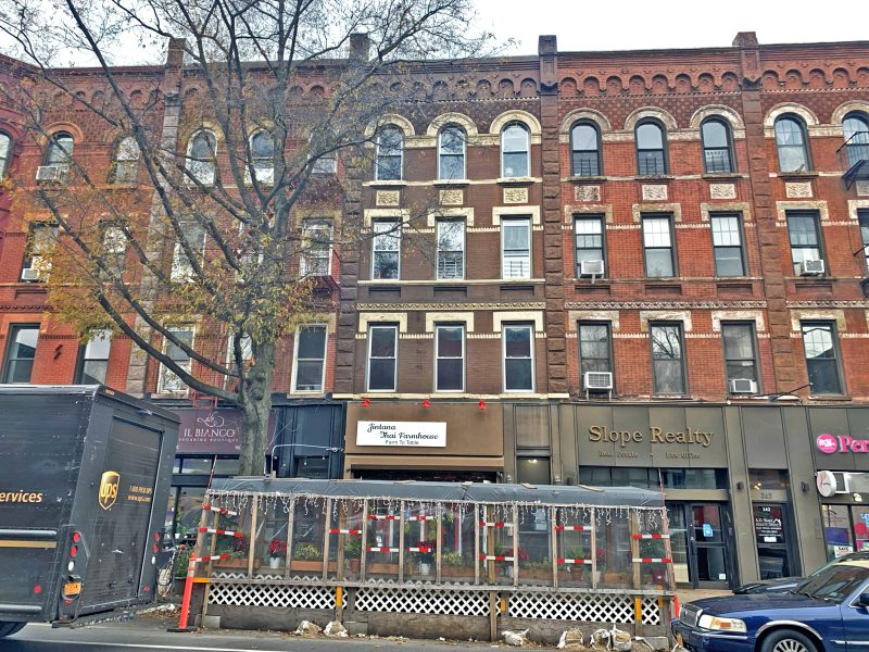 Four-Story Building in Park Slope