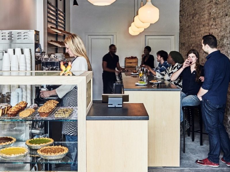 550 SF Fully Built Café Across Street of Pacific Park Development