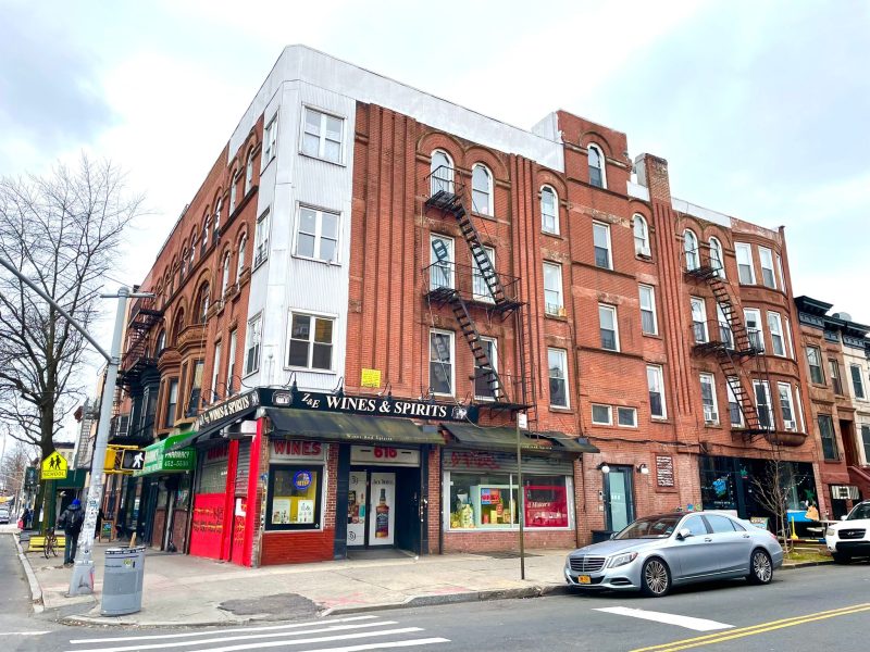 Four-story Corner Building in Stuyvesant Heights